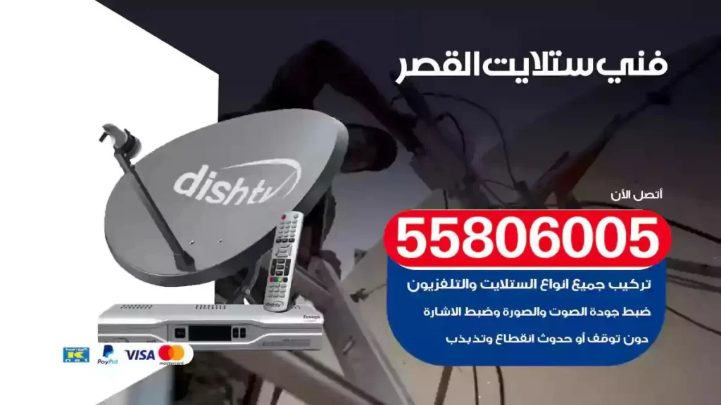 فني رسيفر وستلايت القصر