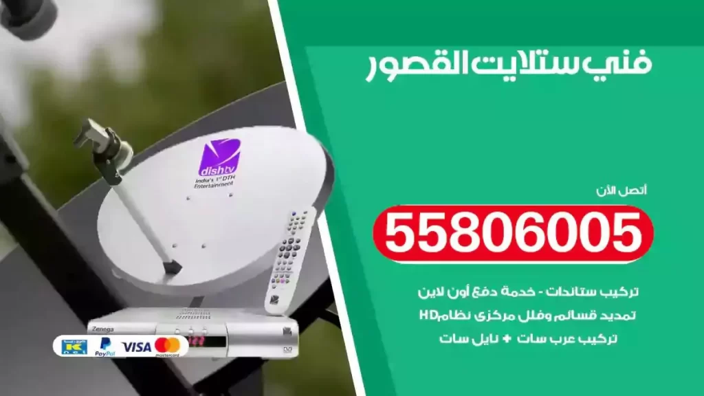 فني رسيفر وستلايت القصور